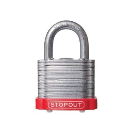 Accuform STOPOUT LAMINATED STEEL PADLOCKS KDL943RD KDL943RD